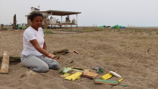 Manavgat’ta sahildeki yıkım sırasında kuş yuvaları ile kum zambaklarına zarar verildiği iddiası