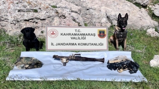 Kahramanmaraş’ta toprağa gömülü roketatar ele geçirildi