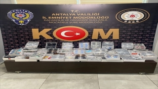 Antalya’da kaçakçılık operasyonunda 6 şüpheli yakalandı