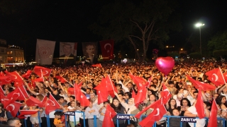 Sanatçı Ali Kınık, Manavgat’ta konser verdi