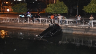 Adana’da sulama kanalına düşen otomobildeki 1 kişi öldü, 1 kişi yaralandı