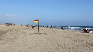 Erzin’deki Burnaz Plajı yaz sezonuna hazırlandı