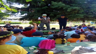 Tarsus’ta öğrencilere orman eğitimi verildi