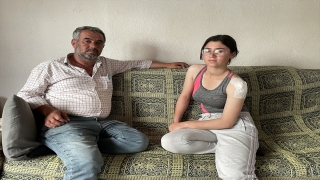 Burdur’da yorgun mermi isabet eden çocuk yaralandı
