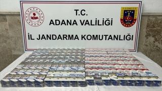 Adana’da araçlarında 339 paket kaçak sigara bulunan 3 kişi gözaltına alındı