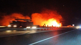 Antalya’da sazlıkta çıkan yangın söndürüldü