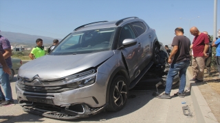 Hatay’da 7 aracın karıştığı zincirleme trafik kazasında bir kişi yaralandı