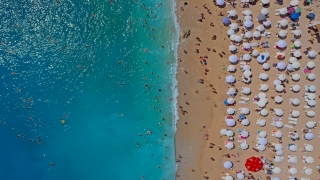 Antalya Kaş’ta bayram hareketliliği yaşanıyor