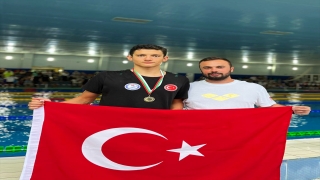 Antalyasporlu yüzücü Bulgaristan’da altın madalya yazandı
