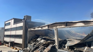 Gaziantep’teki fabrika yangını kontrol altına alındı