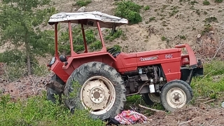 Adana’da devrilen traktörün sürücüsü öldü