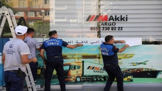 Mersin’de tabela denetimi yapıldı