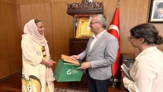 Suudi Arabistan Prensesi, Kahramanmaraş Büyükşehir Belediye Başkanı Güngör’ü ziyaret etti