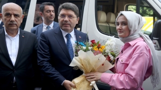 Adalet Bakanı Tunç, AK Parti Kahramanmaraş İl Başkanlığında konuştu: