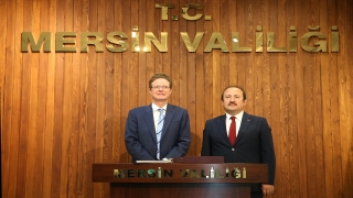 AB Türkiye Delegasyonu Başkanı Büyükelçi MeyerLandrut, Mersin’de temaslarda bulundu