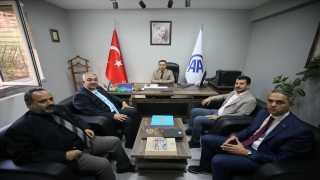 AK Parti Gaziantep İl Başkanı Çetin’den AA’ya taziye ziyareti
