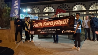 Kahramanmaraş’ta Filistin’e destek yürüyüşü düzenlendi