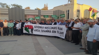 Kahramanmaraş’ta Filistinlilere destek amacıyla gösteri düzenlendi
