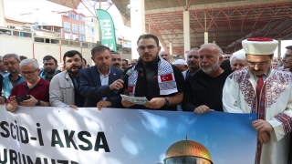 Antalya, Muğla, Burdur ve Isparta’da Filistin’de hayatını kaybedenler için gıyabi cenaze namazı kılındı