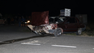 Burdur’da kaza yapan otomobilden inen kişi başka aracın çarpması sonucu öldü