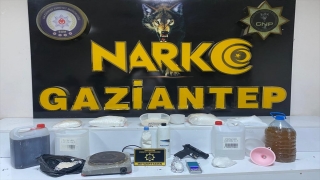 Gaziantep’te uyuşturucu operasyonunda yakalanan zanlı tutuklandı
