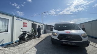 Hatay’da depremde yakınlarını yitirenlerin yargıya erişimi mobil araçla kolaylaşıyor