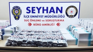 Adana’da uyuşturucu etkili 20 bin 636 hap ele geçirildi