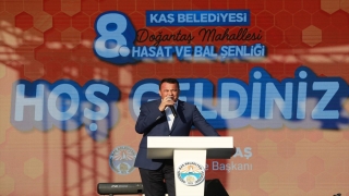 Antalya’da ”8. Doğantaş Hasat ve Bal Şenliği” yapıldı