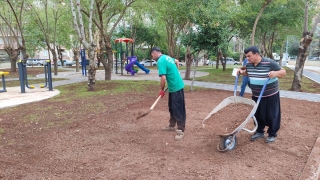 Kozan’da yapımı süren parkta sona gelindi