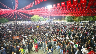 İsrail’in Gazze’deki hastane saldırısı Gaziantep ve çevre illerde protesto edildi