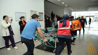 Gaziantep Üniversitesi Diş Hekimliği Fakültesinde ”Pembe kod” tatbikatı düzenlendi