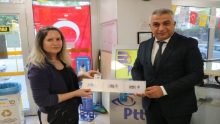 Adana’da PTT’den müşterisine kuruluş yıl dönümü hediyesi