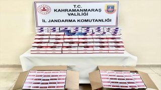 Kahramanmaraş’ta 60 bin makaron ele geçirildi