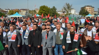Kahramanmaraş’ta ”Filistin’e Destek Yürüyüşü” düzenlendi