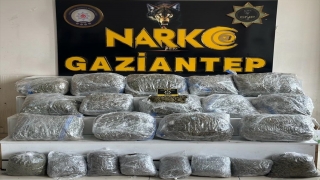 Gaziantep’te otomobilinde uyuşturucu bulunan zanlı tutuklandı
