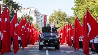 Antalya ve çevre illerde Cumhuriyet’in 100. yıl dönümü kutlamaları