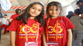 Galatasaray Kulübü, Cumhuriyet’in 100. yılını Kahramanmaraş’ta depremzede çocuklarla kutladı