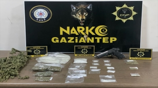 Gaziantep’te düzenlenen uyuşturucu operasyonunda 14 zanlı tutuklandı