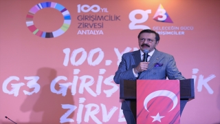 TOBB Başkanı Hisarcıklıoğlu ”100. Yıl G3 Girişimcilik Zirvesi”nde konuştu: