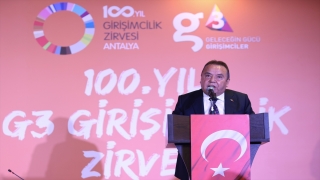 Antalya’da ”100. Yıl G3 Girişimcilik Zirvesi” düzenlendi