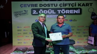 Antalya’da ”çevre dostu” çiftçiler ödüllendirildi