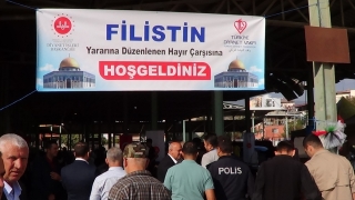 İslahiye’de Filistin’e destek kermesi düzenlendi