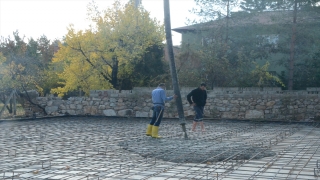 Kahramanmaraş’ta depremlerde ağır hasar aldığı için yıkılan cami yeniden inşa ediliyor
