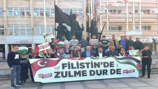 Antalya ve çevre illerde Filistin’e destek yürüyüşü yapıldı