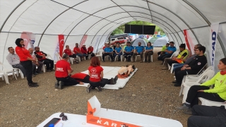 Antalya’da ”Afet Eğitim Kampı” düzenlendi