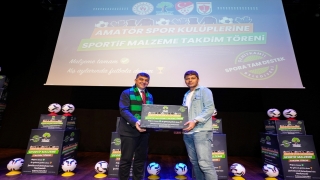 Şehitkamil Belediyesi’nden amatör kulüplere malzeme desteği