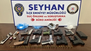 Adana’da ruhsatsız silah ve uyuşturucu operasyonunda 3 şüpheli yakalandı