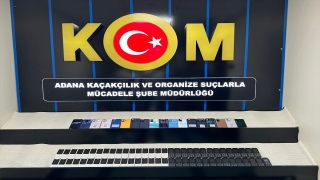 Adana’da kaçakçılık operasyonunda 12 zanlı yakalandı