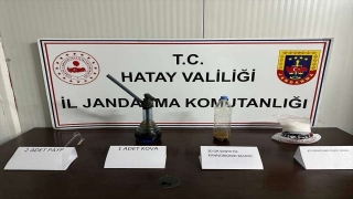 Hatay’da 1 kilo 115 gram sentetik uyuşturucu ele geçirildi