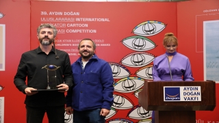39. Aydın Doğan Uluslararası Karikatür Yarışması’nın kazananları ödüllerini aldı